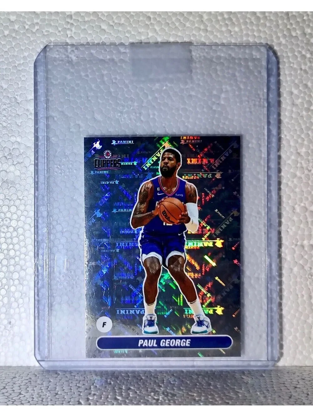 2023-24 Paul George Panini NBA Basketball #349 Sticker Los Angeles Clippers